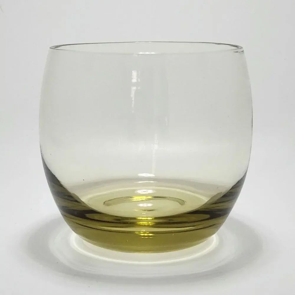 Vintage MCM Rocks Glass | Cintrine Sommerso-Style Whiskey Cocktail Tumbler